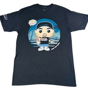 Funko T-Shirt Mens Medium Gabriel Fluffy Iglesias Pop Comedians Graphic Black